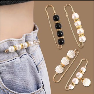 Set 4 ghim cài quần áo gim cài áo nữ ghim ngọc trai Ghim Cài Áo Đính Ngọc Trai Nhân Tạo Thiết Kế Mới Thời Trang