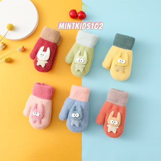 Bao tay len, găng tay len cho bé 2-4 tuổi, lót bông ấm áp