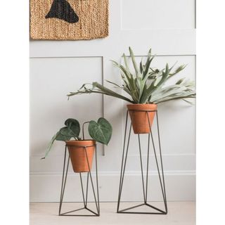 Kệ đỡ chậu hoa đơn sắt đặc phi 6mm