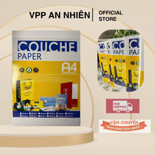 Giấy couche A4 dùng để in danh thiếp, card visit, thiệp mừng ( 50 tờ/ xấp )