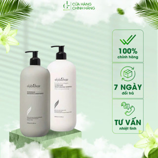 Cặp Dầu Gội Xả Elybiohair Collagen Giảm Rụng Tóc, Phục Hồi Tóc Khô Xơ, Hư Tổn 1000/500ML