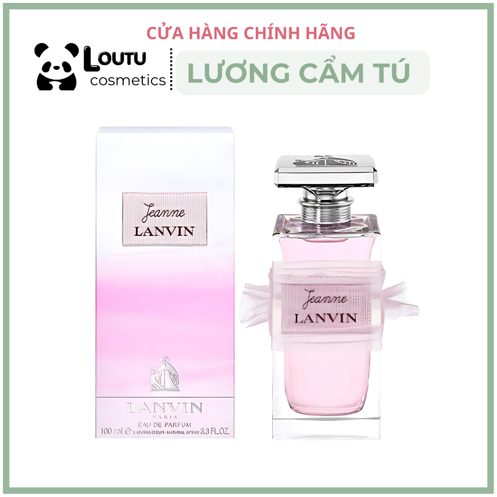 [𝐀𝐔𝐓𝐇𝐄𝐍𝐓𝐈𝐂-Loutu] Nước Hoa Jeanne Lanvin Eau De Parfum 100ML
