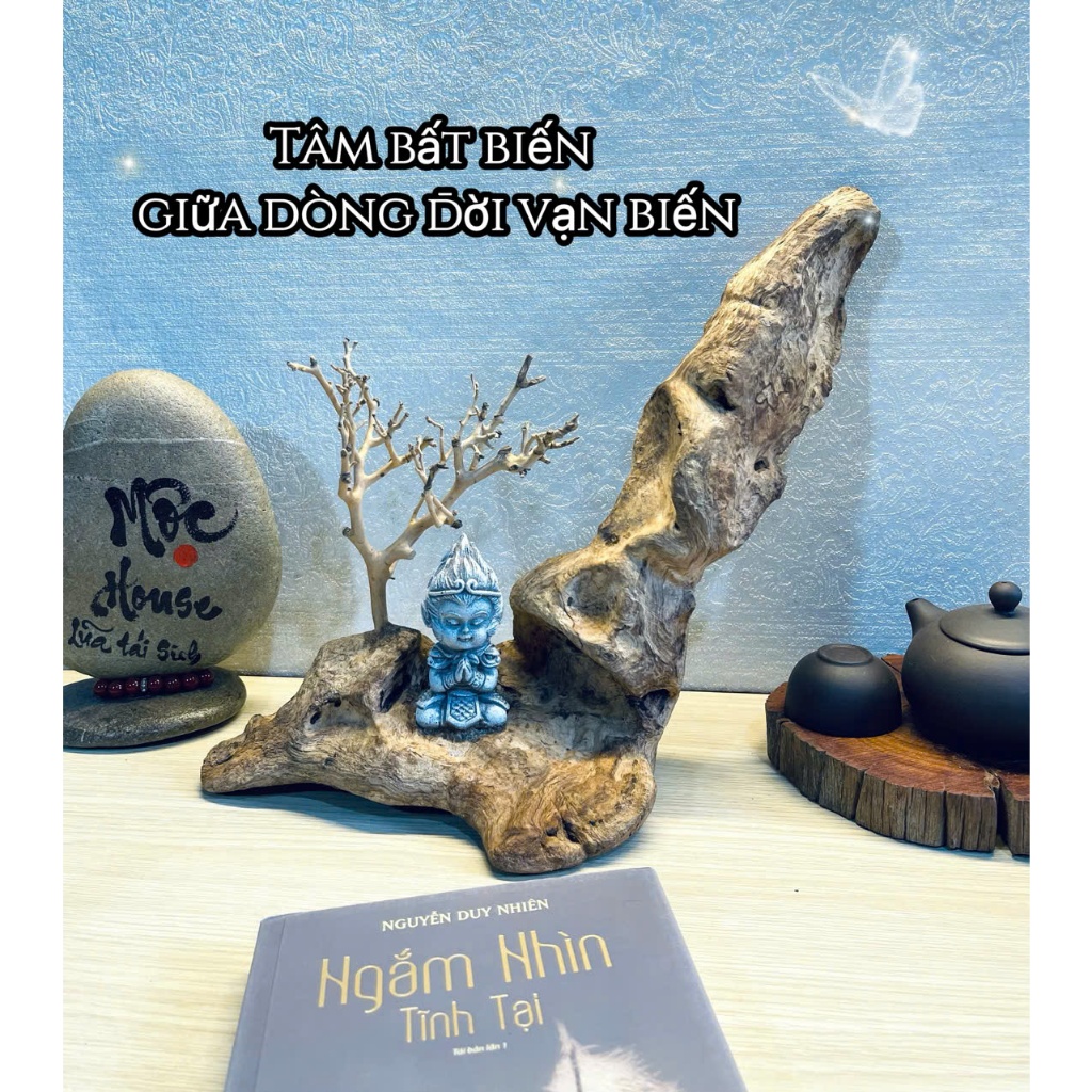 gỖ LŨA TƯỢNG/GỖ LŨA TRANG TRÍ/ GỖ LŨA DECOR/ TƯỢNG NGỘ KHÔNG