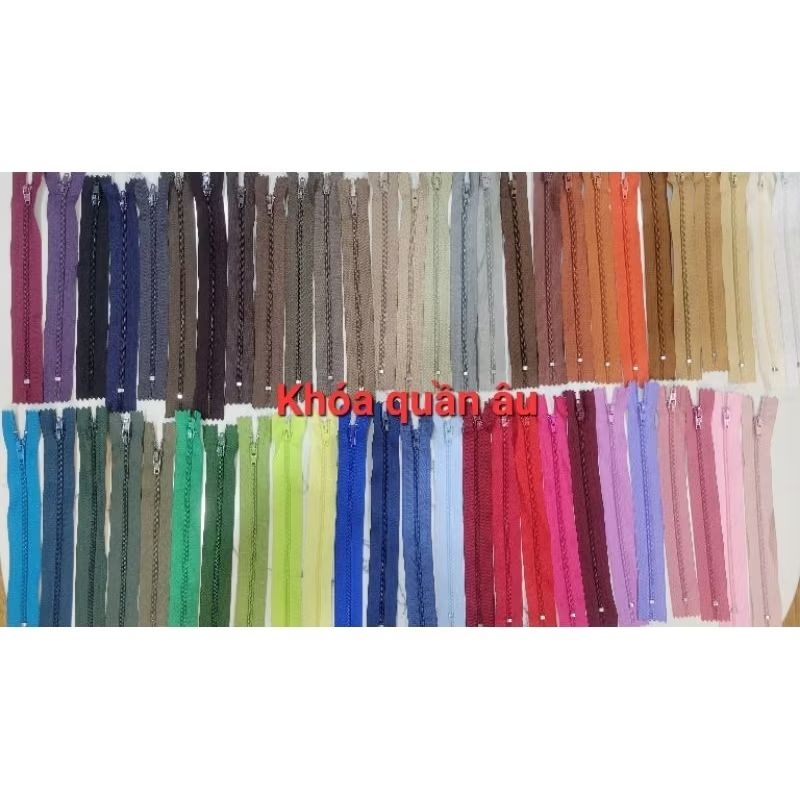 Khoá quần âu 10 chiếc