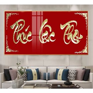 Đồ trang trí Tết 50 mẫu Tranh Tết 2025 Ất Tỵ  treo phòng khách Tráng Gương Cao Cấp, Decor Tết Tranh Phúc Lộc Thọ
