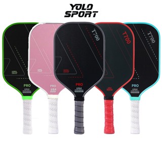 Vợt Pickleball T700 Pro Sợi Carbon Mặt Nhám Dày 16mm Công Thủ Toàn Diện Thiết Kế Rỗng Tiêu Chuẩn USAPA Bền Chất Lượng