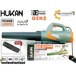Máy thổi Lá điện Hukan ELB-G2 3800 Công suất 3800W cực mạnh dây nguôn 8m 6 cấp độ