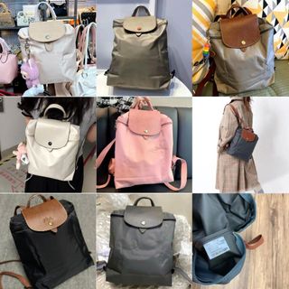  balo vải dù chống thấm nước lc size 28*26*10cm cá màu HA 