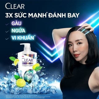 Dầu gội sạch gàu Clear 880g