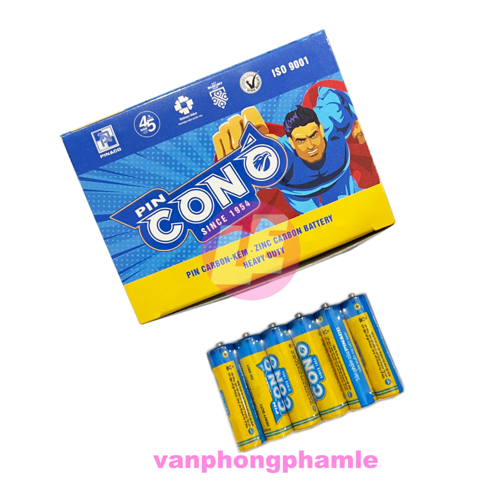 Pin con ó AA ( Hộp 40 cục )