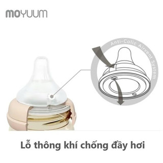 Núm Thay Thế Bình Sữa Moyuum Chính Hãng Mẫu Mới Cho Bé