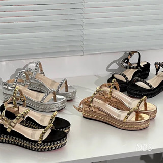 Sandal nữ _ Giày sandal đế xuồng đinh tán  (35-39)