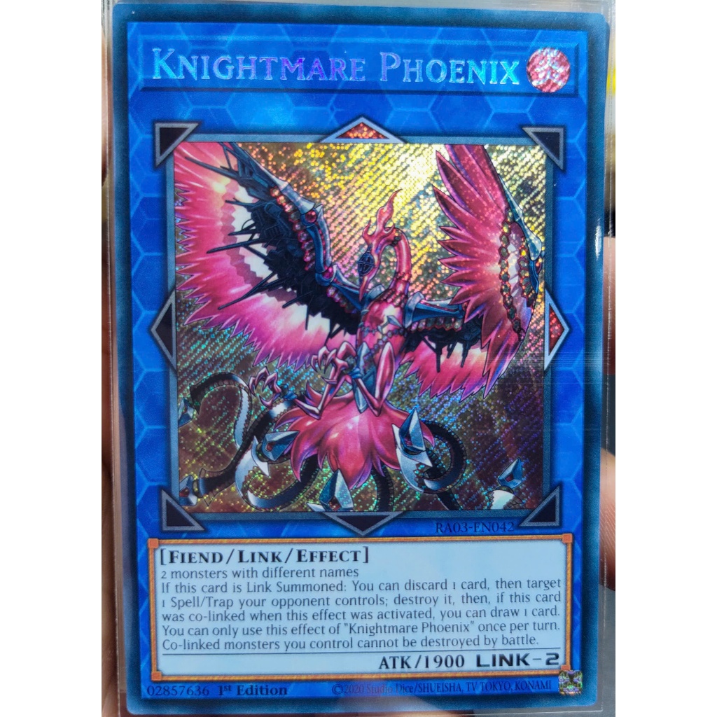 [KW2 Yugioh] [EN-UK] [Nice Art] Thẻ bài RA03-EN042 Knightmare Phoenix