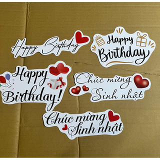 Sét 10 cái banner chúc mừng sinh nhât