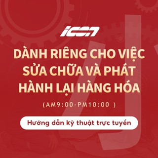 ICON 2222 đại tu/bổ sung hết hàng, dịch vụ hậu mãi