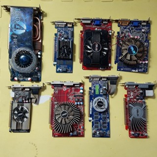 Card màn hình cũ các loại dùng xuất hình đủ cổng VGA HDMI DVI - Card VGA cỏ