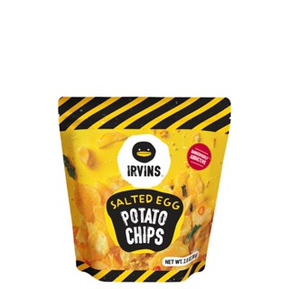 Khoai tây trứng muối Salted Egg Potato Chips 80g IRVINS