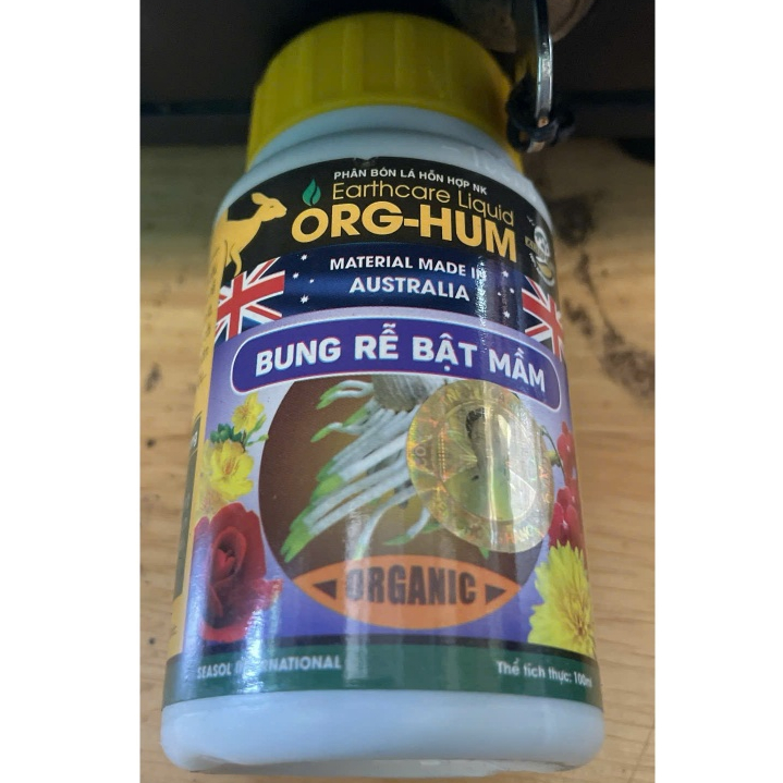 ORG-HUM Ra rễ Bật Mầm 100ml Phân bón lá