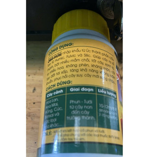 ORG-HUM Ra rễ Bật Mầm 100ml Phân bón lá