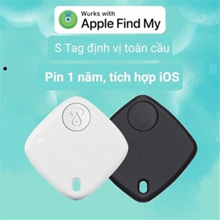 Thiết bị định vị GPS thông minh mini Sualio tag , không cần sim dùng cho phần mềm IOS ứng dụng tìm của itag