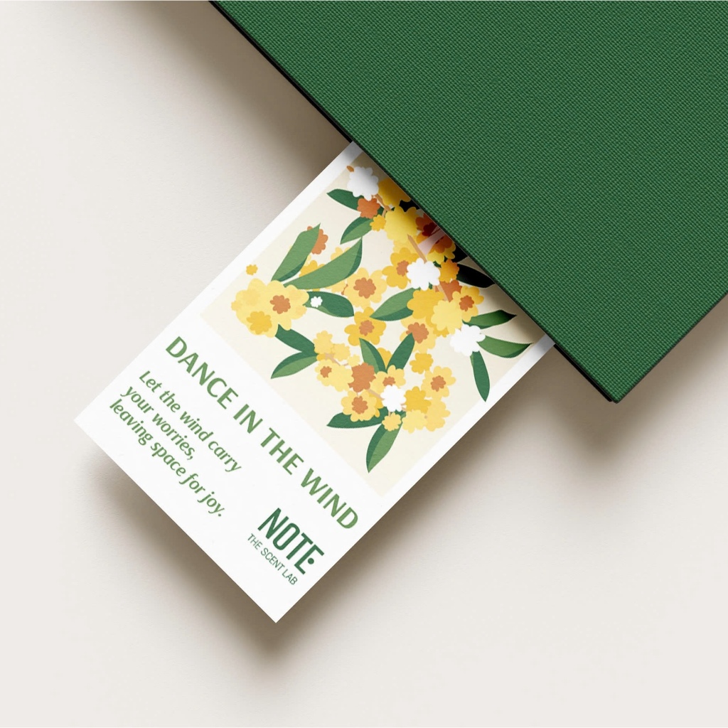 HÀNG TẶNG KHÔNG BÁN | [NOTE - THE SCENT LAB] TỜ KẸP SÁCH ĐỘC QUYỀN