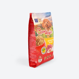[Choice] THỨC ĂN CAO CẤP CHO CHÓ Grand magic SC190101 Dạng viên vị thịt bò, gà và hải sảnTúi 1kg