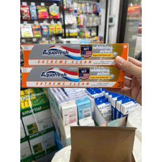 Kem đánh răng Aquafresh EXTREME CLEAN WHITENING 158.7g tuýp   date mới  
