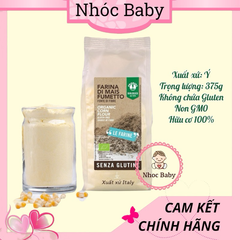 Bột bắp hữu cơ không Gluten ProBios / Markal (hsd T2/2027)