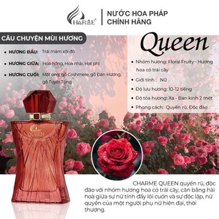 Nước hoa nữ Charme Queen 100ml