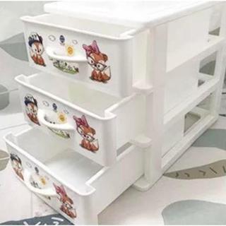 Tủ trang sức để bàn mini ngăn kéo nhựa Việt Nhật cao cấp, tủ đựng mỹ phẩm để bàn