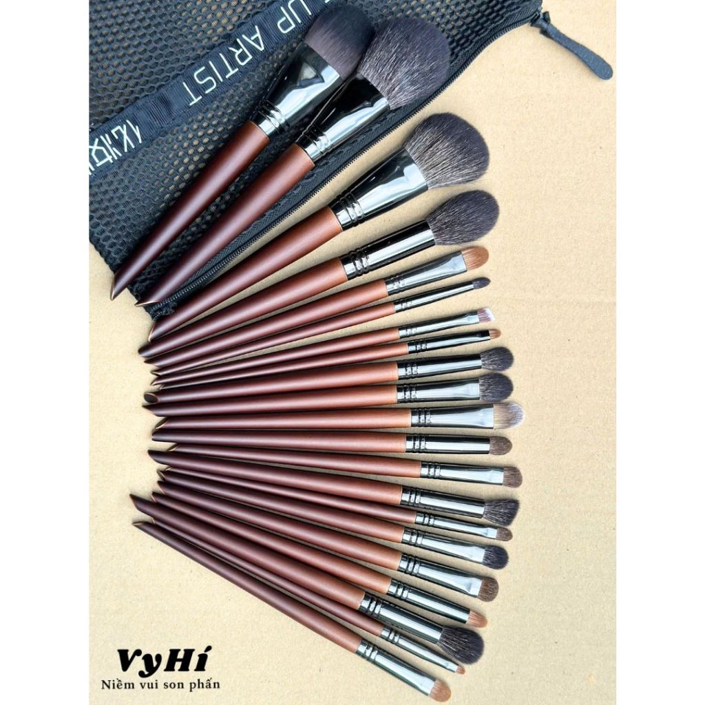 Set cọ OVW 22 cây kèm túi đựng