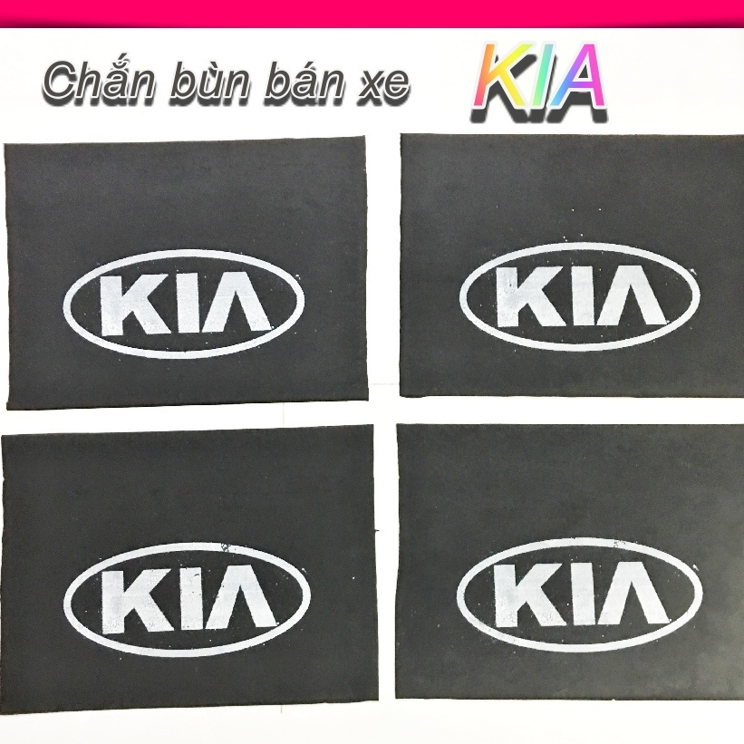 Tấm cao su chắn bùn bánh xe tải THACO KIA K200 K250 K165 K3000 K140 kích thước ngang 38cm dài 28cm (