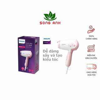 Máy sấy tóc Philips BHC010/10 - HP8108 gấp gọn tiện lợi, bảo hành chính hãng