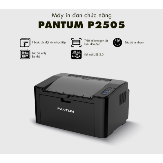 MÁY IN LASER PANTUM P2505