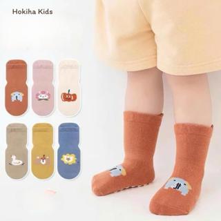 Combo 10 đôi tất dày dặn hình động vật chống trơn trượt cho bé trai bé gái đáng yêu size 0-3 tuổi TE705