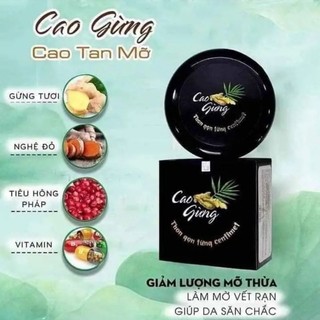 Cao gừng tan mỡ Cát Tường  ( tặng kèm 01 đai nịt bụng).