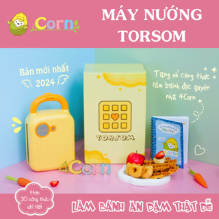 [SẴN BẢN MỚI NHẤT] Máy nướng bánh Torsom - Tặng sổ tay độc quyền công thức làm bánh ăn dặm