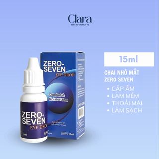  Nước nhỏ mắt lens Zero Seven 15ml - Nước mắt nhân tạo dành cho kính áp tròng - Clara Lens 