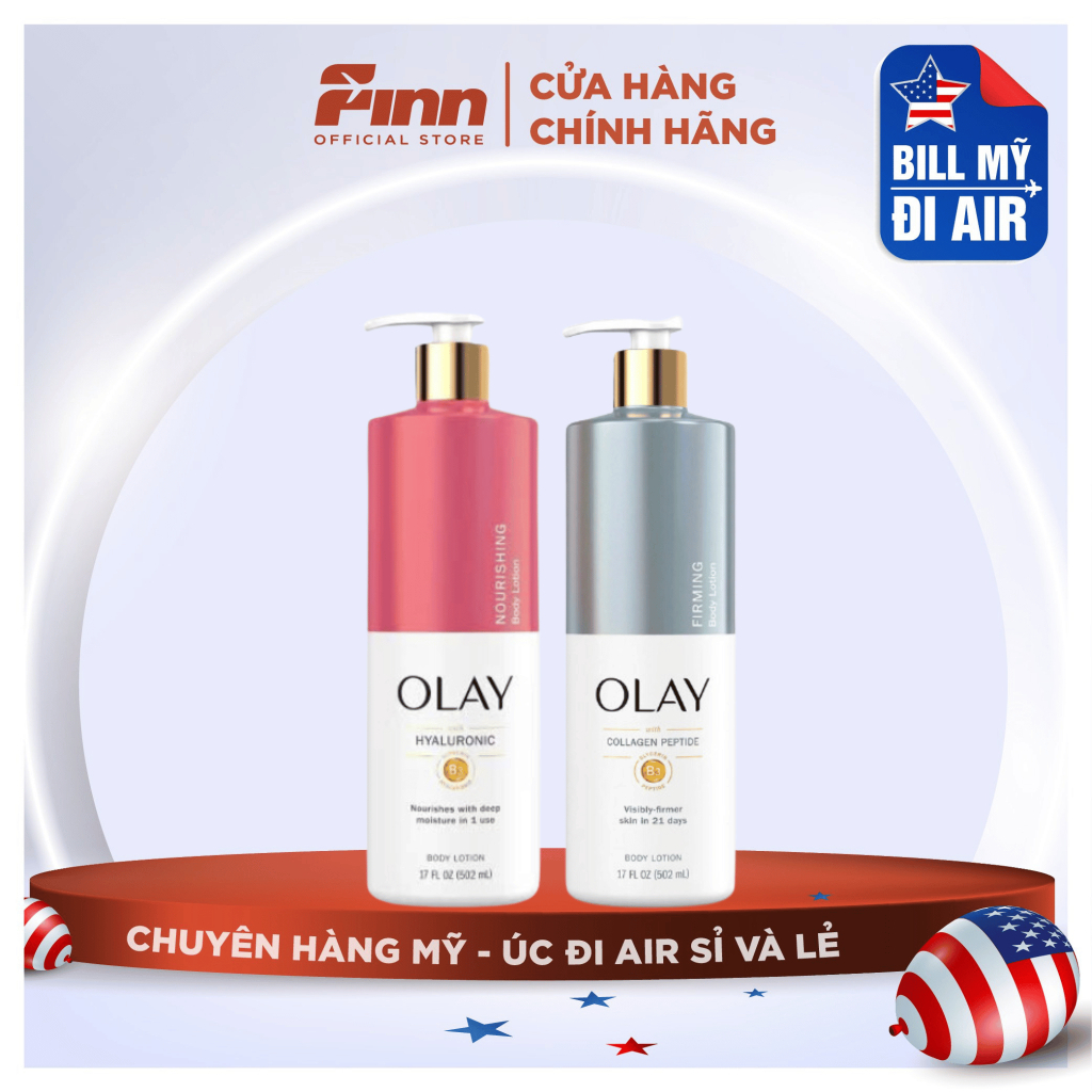   BILL MỸ AIR  Sữa dưỡng thể Olay Body Lotion 502ml 