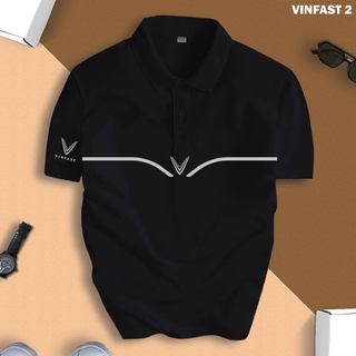 [VINFAST 2] Áo Polo Hãng Xe Vinfast Nam Nữ, Form Slimfit, Vải Thun Co Giãn, Nhận In Tên Showroom