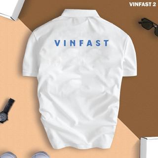 [VINFAST 2] Áo Polo Hãng Xe Vinfast Nam Nữ, Form Slimfit, Vải Thun Co Giãn, Nhận In Tên Showroom