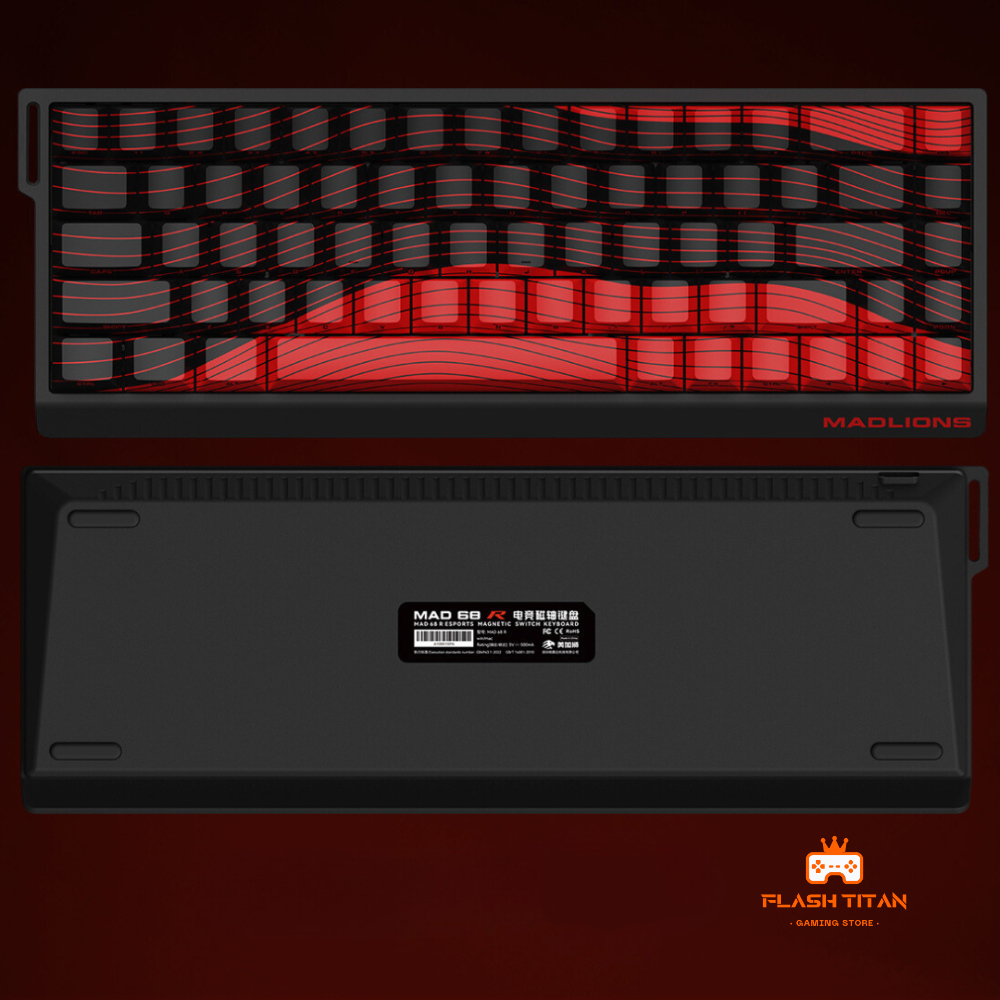 Bàn Phím Cơ Gaming MAD60 / MAD68 HE- Rapid Trigger Madlions - Switch Nam Châm 1k - 8k Polling Rate | BigBuy360 - bigbuy360.vn