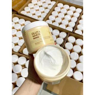 Kem Ủ Trắng Da GLUTA WHITE  BRUSHIE ALPHA ARBUTIN Làm Trắng Da Body 600g