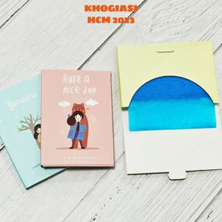   Gói 100 tờ  Giấy Thấm Dầu Làm Sạch Da Mặt 