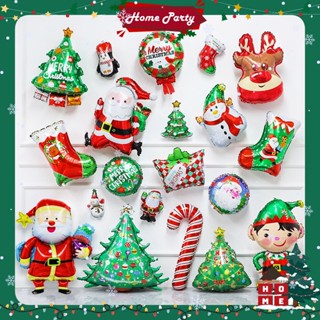   NHIỀU MẪU  Bong Bóng Trang Trí Noel Nhiều Mẫu Ông già Noel Tuần Lộc Người Tuyết Cây Thông Noel 