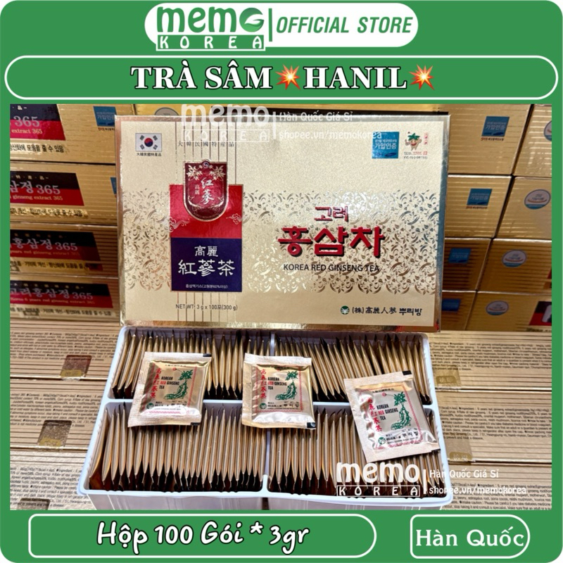 💥MEMOKorea💥 TRÀ HỒNG SÂM HÀN QUỐC THƯỢNG HẠNG