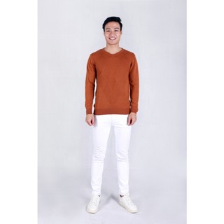 Hqlens Áo len nam cổ tim trám ngực N903