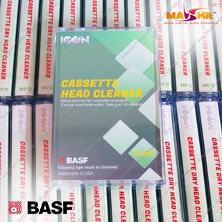 Băng lau đầu từ cassette dạng khô ICON Cassette Head Cleaner BASF - Made in Germany