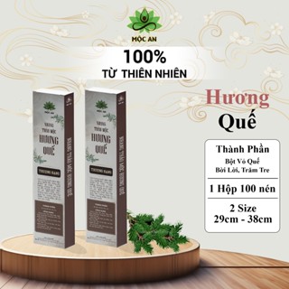  Nhang Quế МỘC AN - Mùi Thơm Trầm Ấm Dễ Chịu Không Cuộn Tàn 