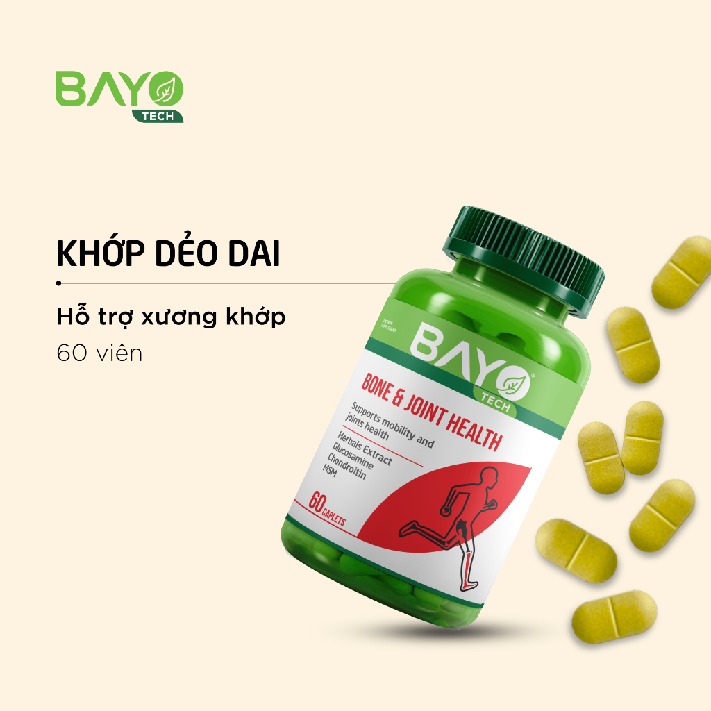 [Quà tặng] Viên uống dưỡng khớp BAYOTECH - BONE & JOINT HEALTH